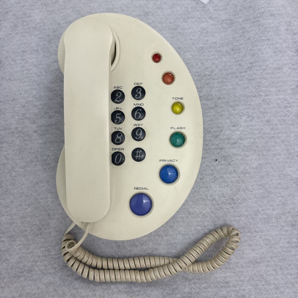 Radio Shack 43-850 Artist's Painter's Palette Fashion Phone - Tested, Working